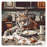 Bobcat Sticker 4 Inch — Waterproof Vinyl Decal Lynx Rufus Wildcat Stealth 1
