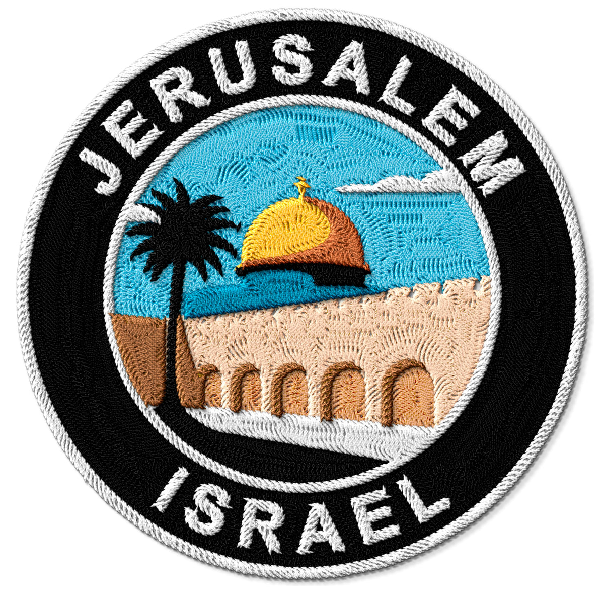 Jerusalem Israel Patch — 3