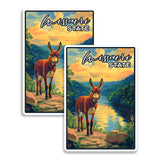 Missouri State Magnet 2-Pack — 4