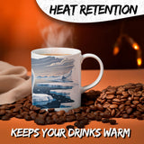 Polar Bear Coffee Mug 11oz — Ceramic Arctic Wildlife Gift Mug 3