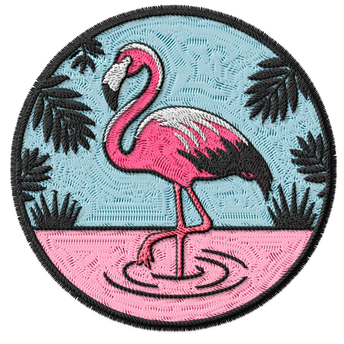 Flamingo Patch — 3
