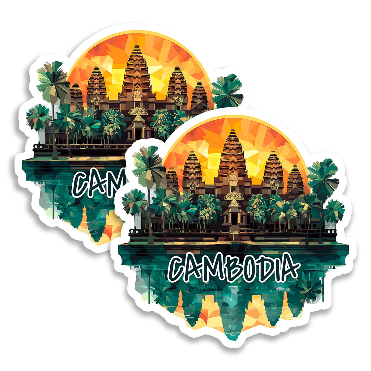 Cambodia Magnet 2-Pack — 4