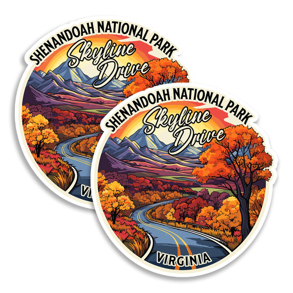 Skyline Drive Shenandoah Magnet 2-Pack — 4
