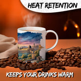 Israel Coffee Mug 11oz — White Ceramic Historic Holy Land Mug 3