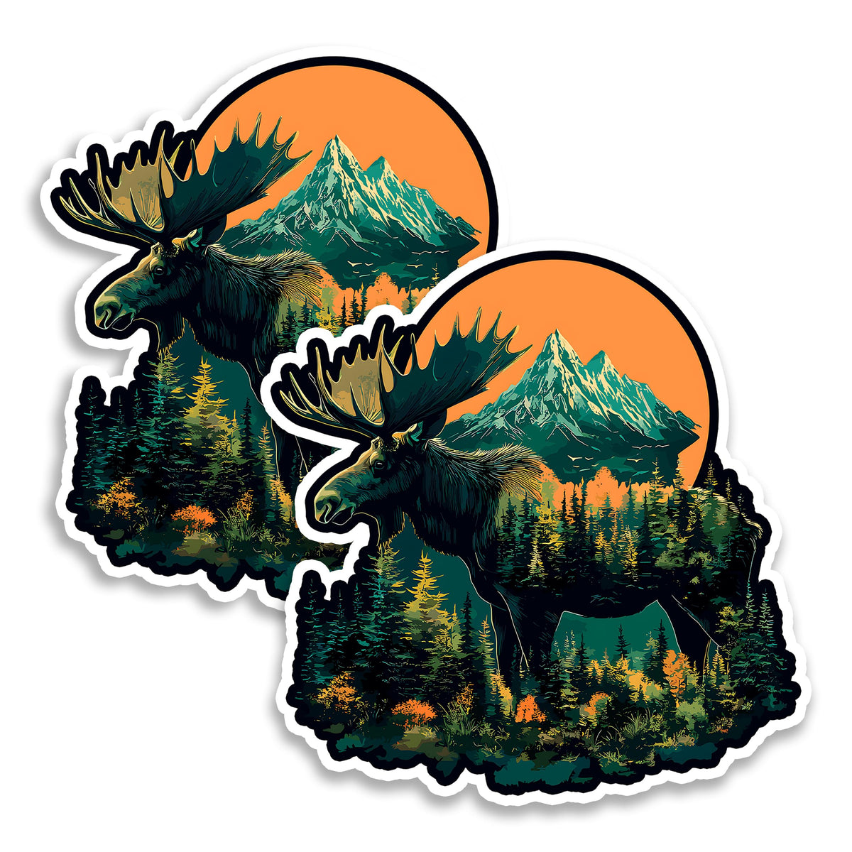 Moose Magnet 2-Pack — 4