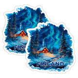Finland Sticker 4 Inch 2-Pack - Waterproof Vinyl Decal for Laptop Water Bottle Car Tumbler - Durable Aesthetic Long-Lasting Stickers for Adults ID45039 8