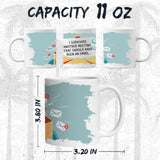 I Survived Another Meeting Mug 11oz — White Ceramic Office Humor Mug 2