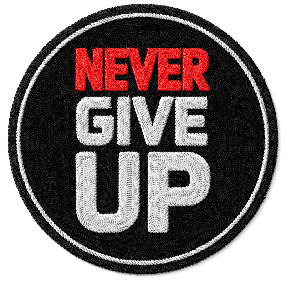 Never Give Up Patch — 3