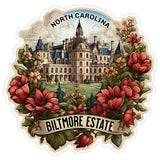 Biltmore Estate North Carolina Sticker 4 Inch — Waterproof Vinyl Decal Travel Souvenir 8