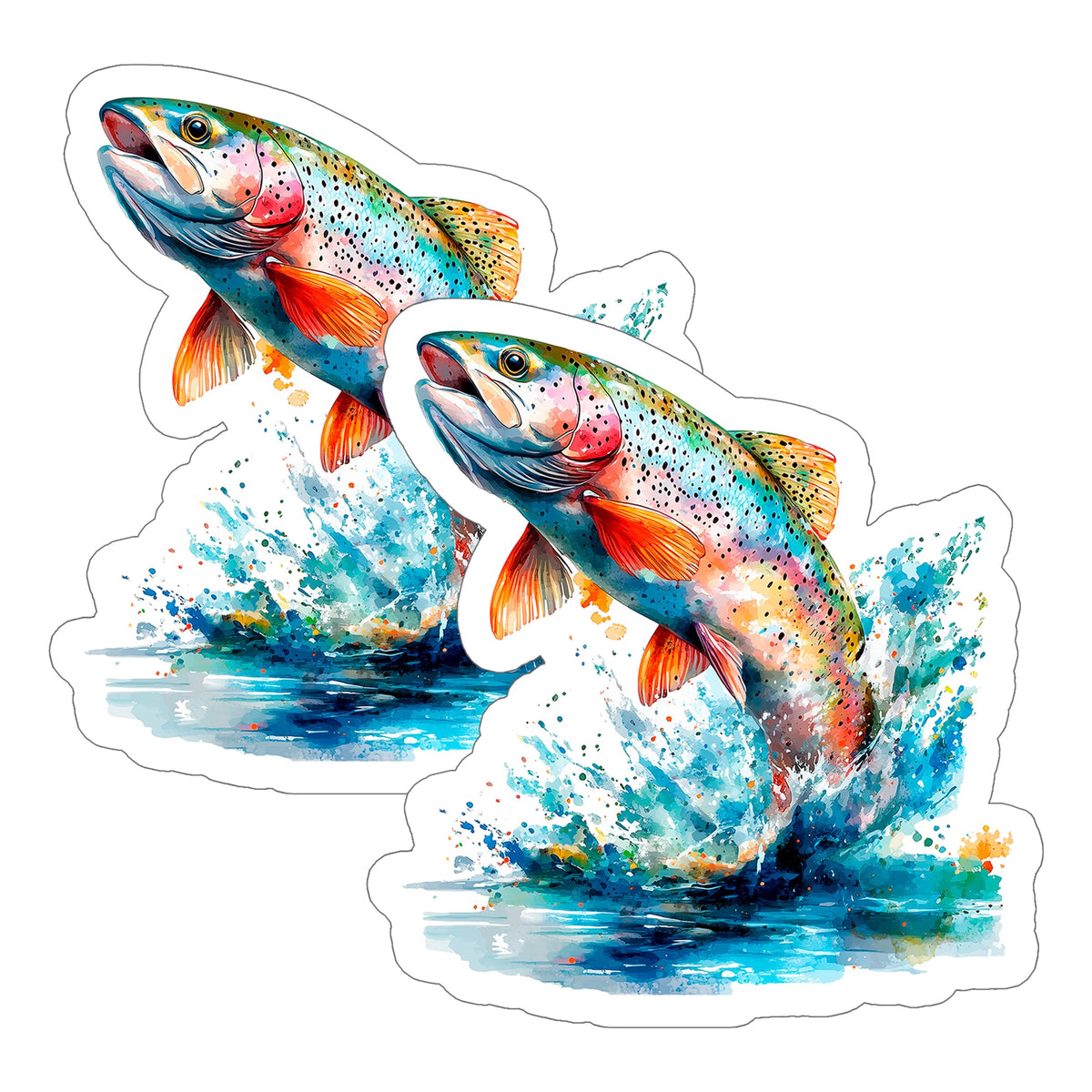 Trout Sticker 2-Pack — 4
