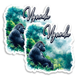 Uganda Magnet 2-Pack — 4