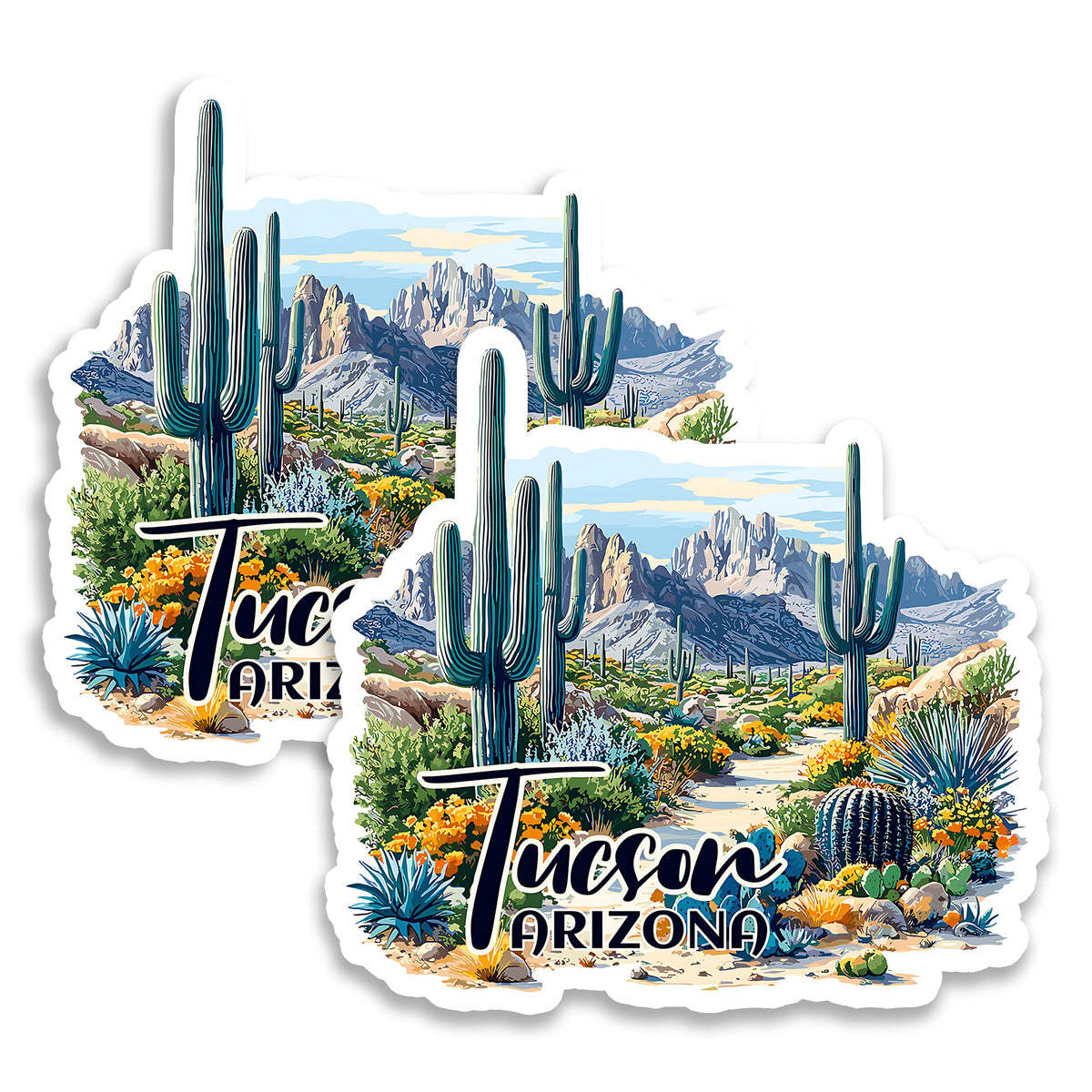 Tucson Arizona Magnet 2-Pack — 4