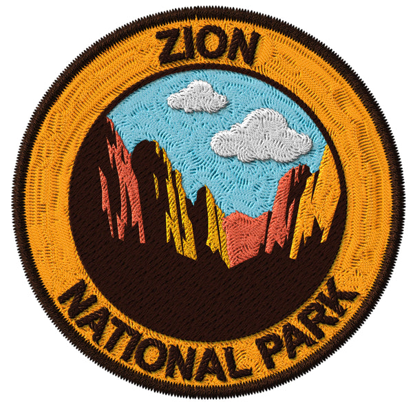 Zion National Park Utah Patch — 3