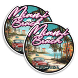 Miami Beach Florida Magnet 2-Pack — 4