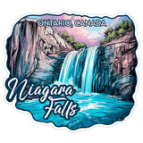 Niagara Falls Ontario Canada Sticker 4 Inch — Waterproof Vinyl Decal City Travel Souvenir 8