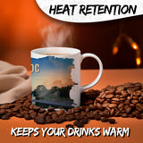 Washington DC Coffee Mug 11oz — White Ceramic Capital of the Free World Mug 3