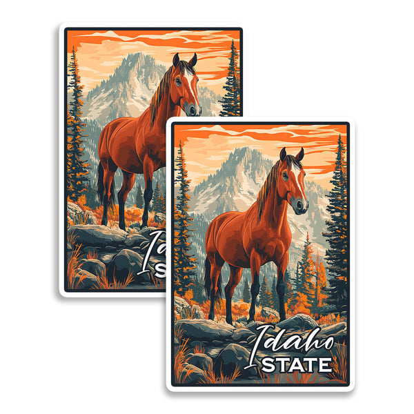 Idaho State Magnet 2-Pack — 4