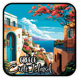 Crete Island Greece Sticker 4 Inch — Waterproof Vinyl Decal Coastal Beach Seaside 8