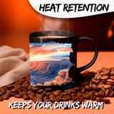 Arizona State Mug 11oz — Black Ceramic AZ Desert Southwest Coffee Mug 3