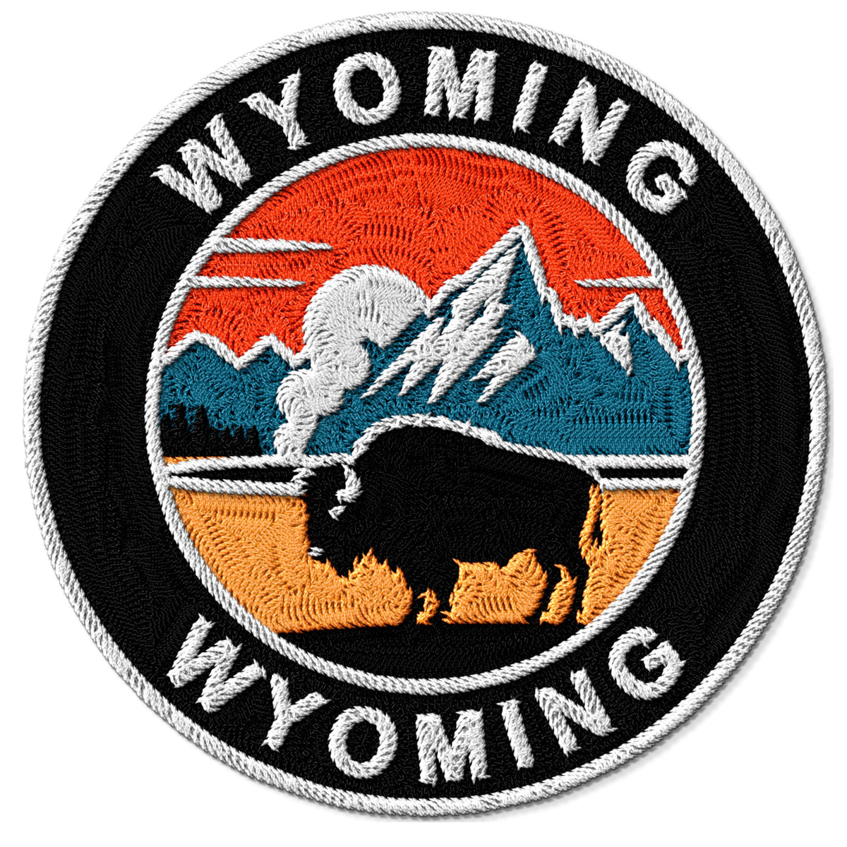 Wyoming State Patch — 3