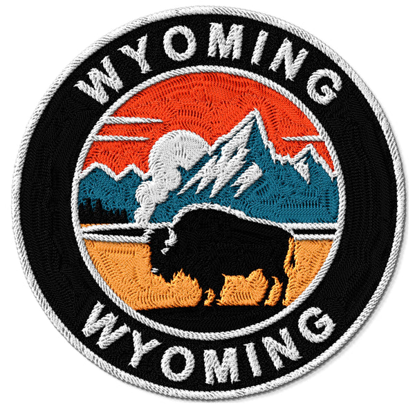 Wyoming State Patch — 3