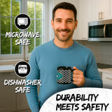 Best Dad Ever Mug 11oz — Black Ceramic Father's Day Coffee Mug 4