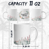 Occupational Therapy Mug 11oz — White Ceramic OT Appreciation Gift Mug 2