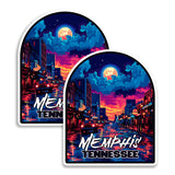 Memphis Tennessee Magnet 2-Pack — 4