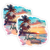 Nassau Bahamas Sticker 4 Inch 2-Pack - Waterproof Vinyl Decal for Laptop Water Bottle Car Tumbler - Durable Aesthetic Long-Lasting Stickers for Adults ID45039 8