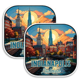 Indianapolis Indiana Magnet 2-Pack — 4