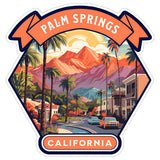 Palm Springs California Sticker 4 Inch — Waterproof Vinyl Decal City Travel Souvenir 1