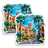 Boca Raton Florida Magnet 2-Pack — 4
