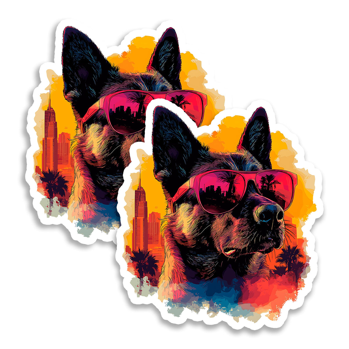 Belgian Malinois Magnet 2-Pack — 4