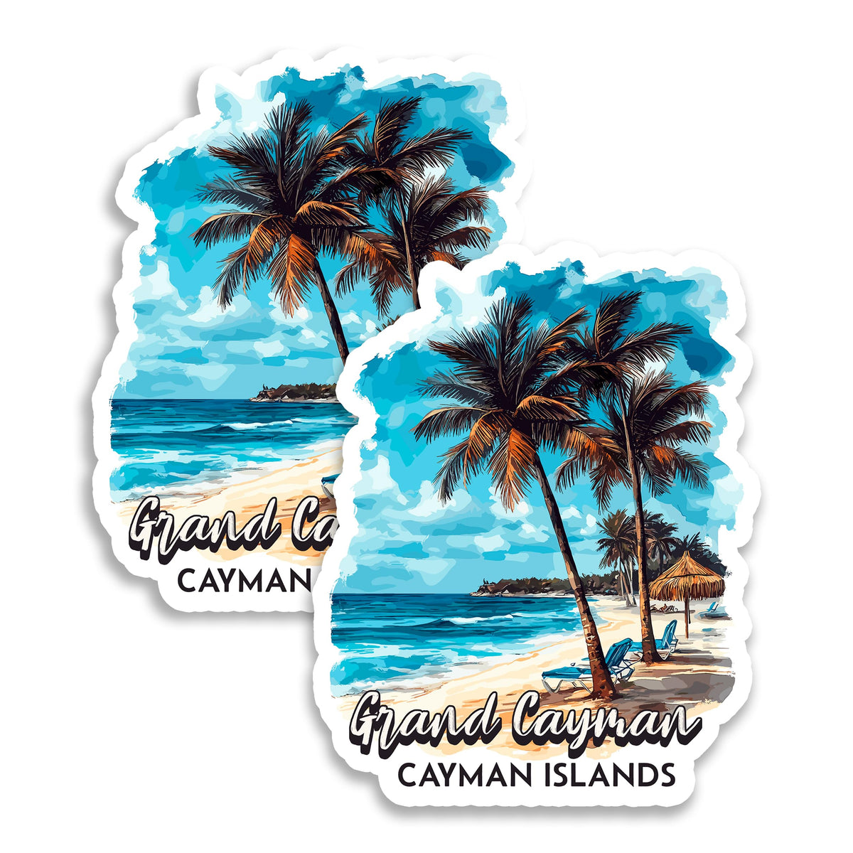 Grand Cayman Cayman Islands Magnet 2-Pack — 4