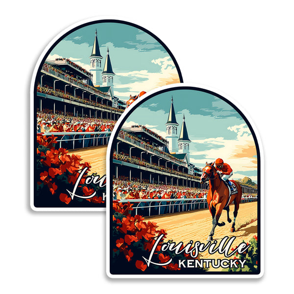 Louisville Kentucky Magnet 2-Pack — 4