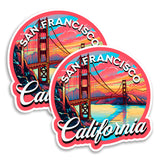 San Francisco California Magnet 2-Pack — 4