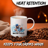 Water Polo Coffee Mug 11oz — Ceramic Pool Sports Gift Mug for Players & Coaches 3