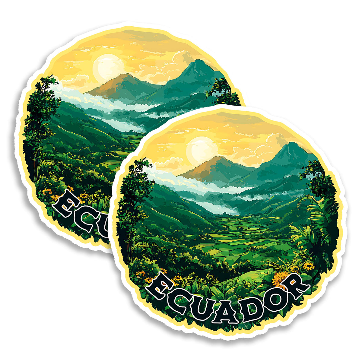 Ecuador Magnet 2-Pack — 4
