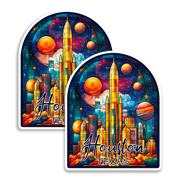 Houston Texas Magnet 2-Pack — 4
