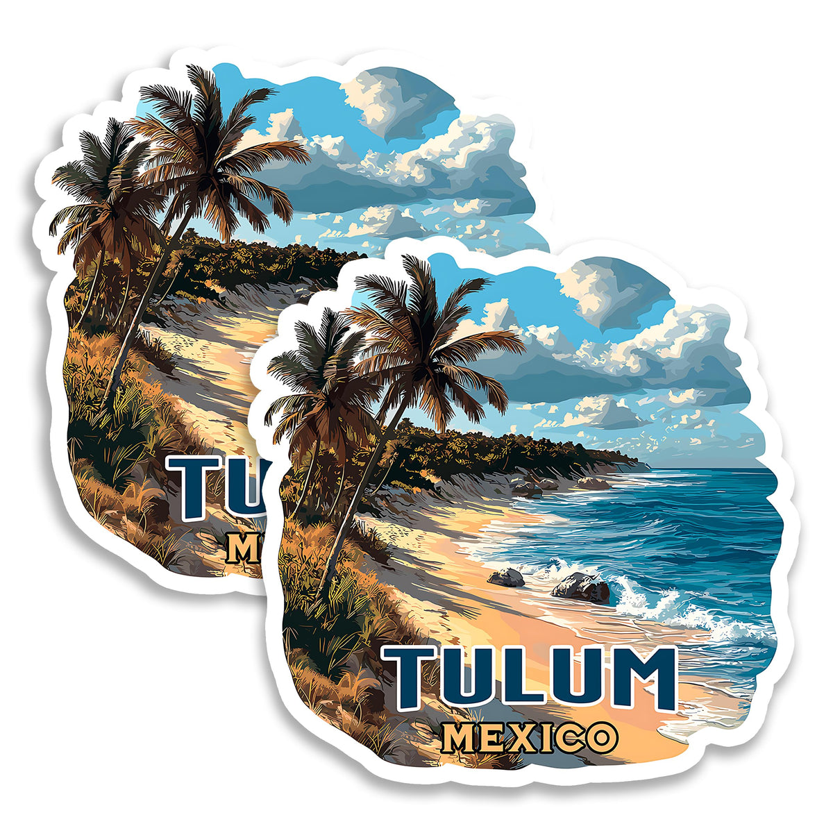 Tulum Mexico Magnet 2-Pack — 4
