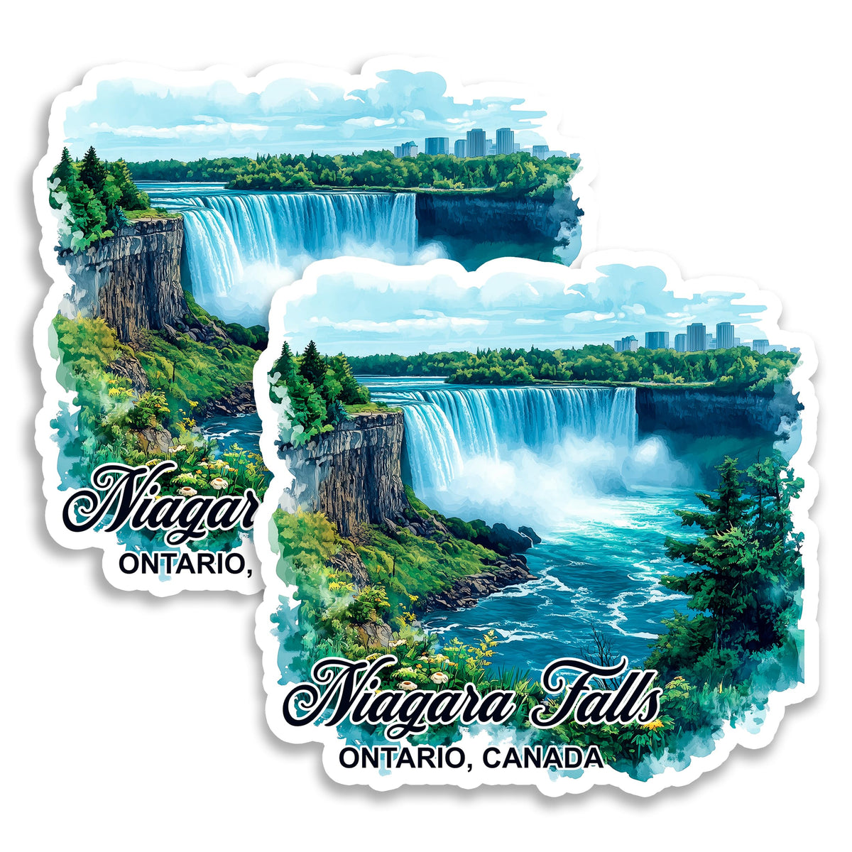 Niagara Falls Ontario Canada Magnet 2-Pack — 4