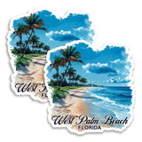 West Palm Beach Florida Magnet 2-Pack — 4