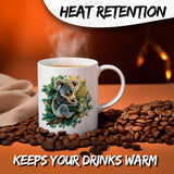 Koala Coffee Mug 11oz — Ceramic Eucalyptus Aussie Bear Gift Mug 3
