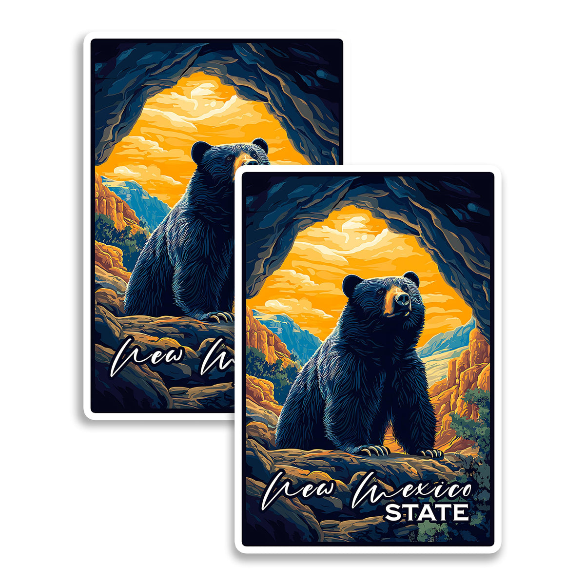 New Mexico State Magnet 2-Pack — 4