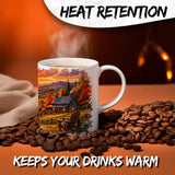 Vermont State Mug 11oz — White Ceramic Coffee Mug 3