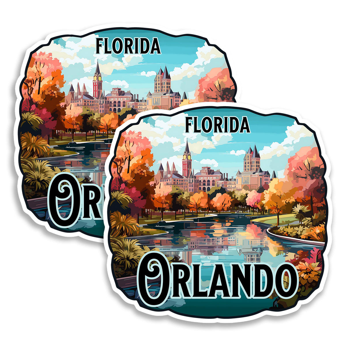 Orlando Florida Magnet 2-Pack — 4