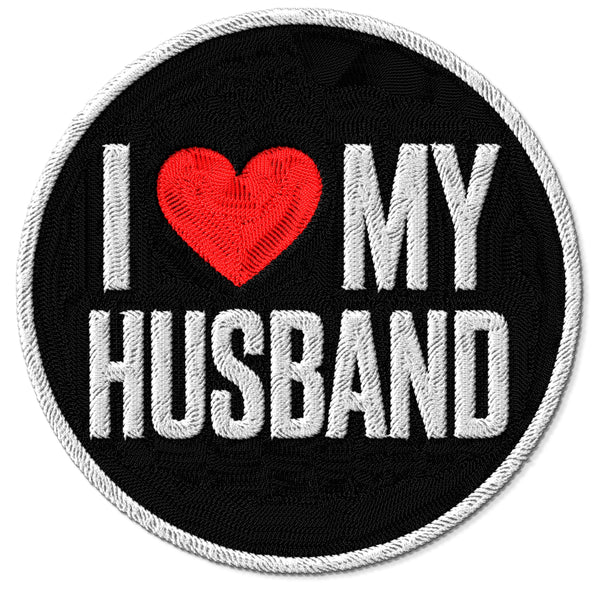 I Love My Husband Patch — 3
