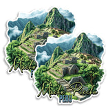 Machu Picchu Peru Magnet 2-Pack — 4