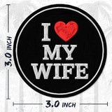 I Love My Wife Patch — 3