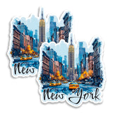 Empire State Building New York Magnet 2-Pack — 4